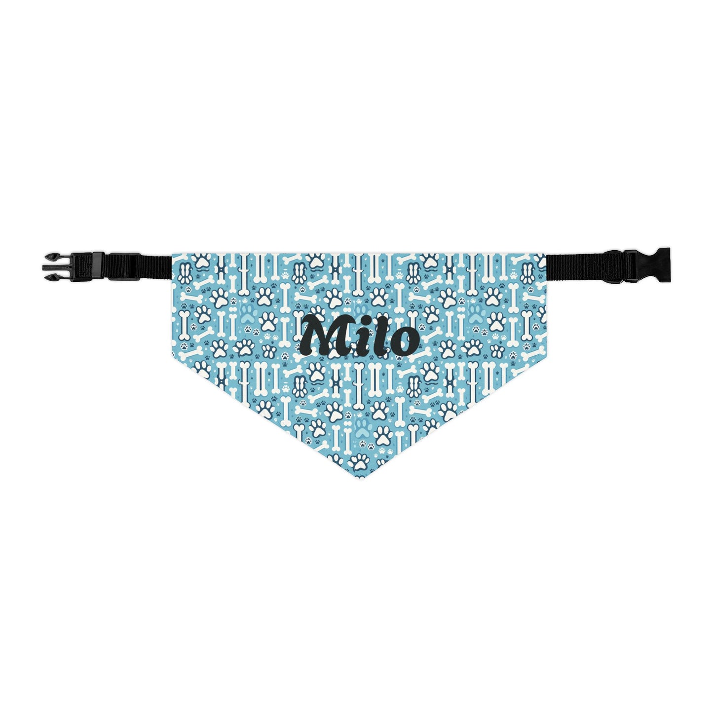 Personalized Pet Bandana Collar for Dogs, Cute Dog Accessories, Pet Gift, Custom Pet Outfit, Dog Scarf, Pet Celebration Wear
