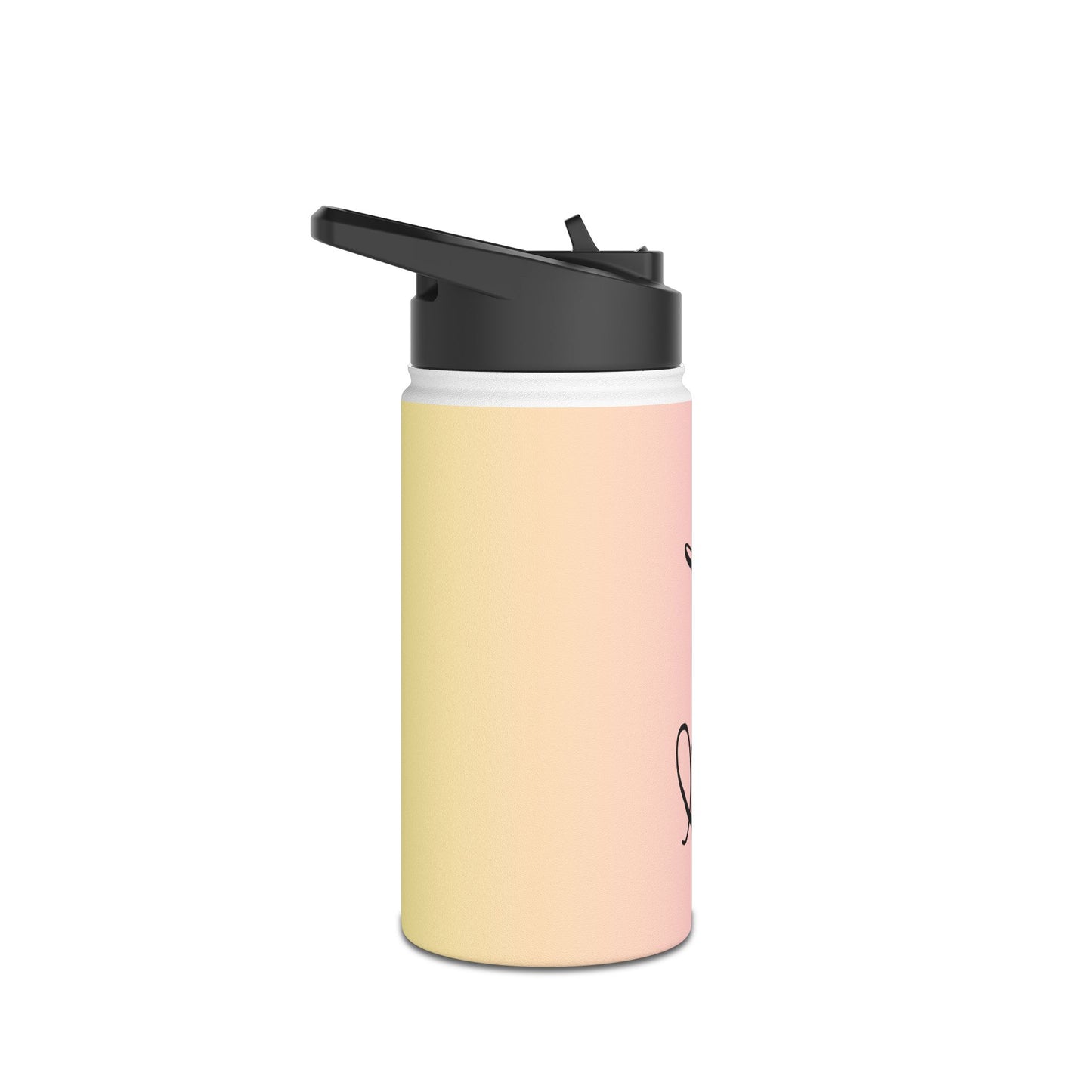 Customizable Stainless Steel Water Bottle, Personalized Hydration Flask, Eco-friendly Gift, Colorful Travel Mug, Cute Sports Bottle