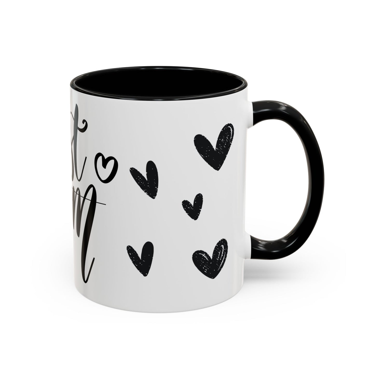 Best Mom Accent Coffee Mug - Perfect Gift for Mother's Day, Special Occasions, Birthday, Home Decor, Heartwarming