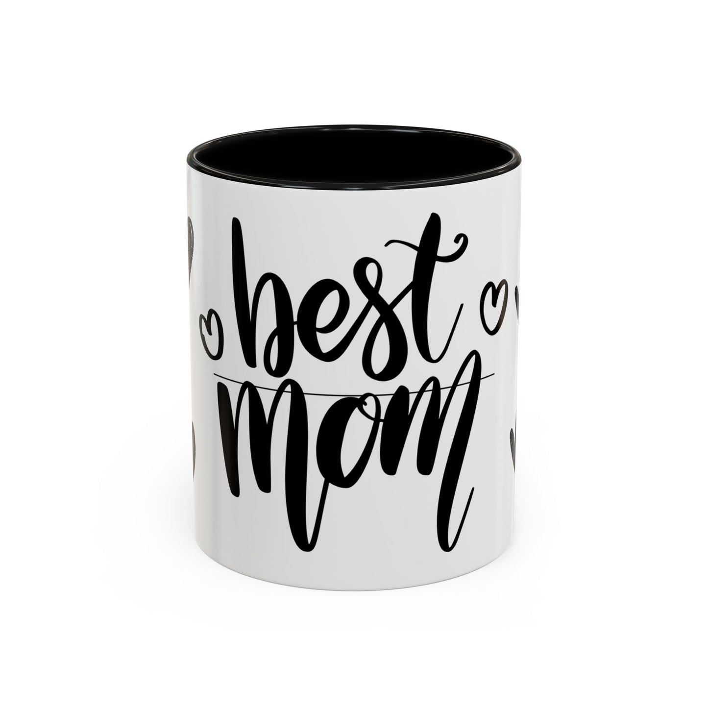 Best Mom Accent Coffee Mug - Perfect Gift for Mother's Day, Special Occasions, Birthday, Home Decor, Heartwarming