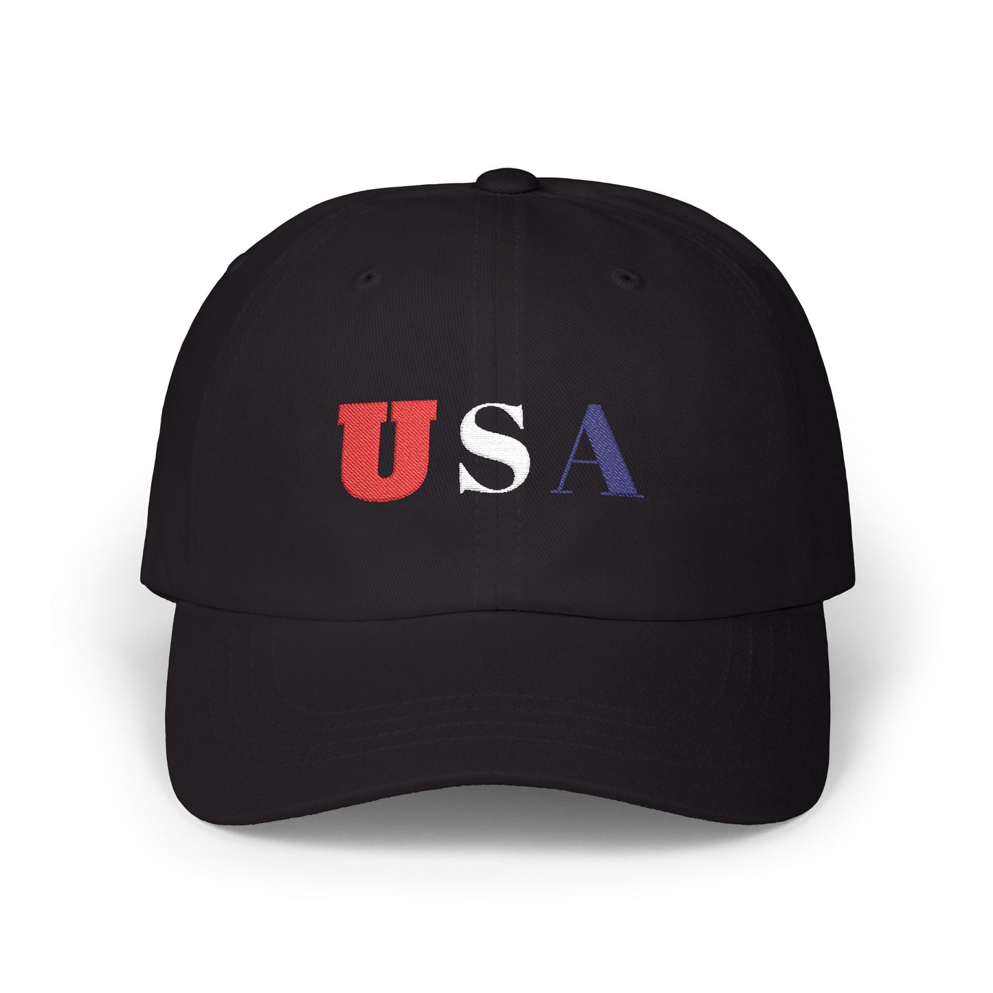 USA Classic Dad Cap, Casual Hat, Patriotic Baseball Cap, Gift for Dad, July 4th Accessories, Everyday Wear