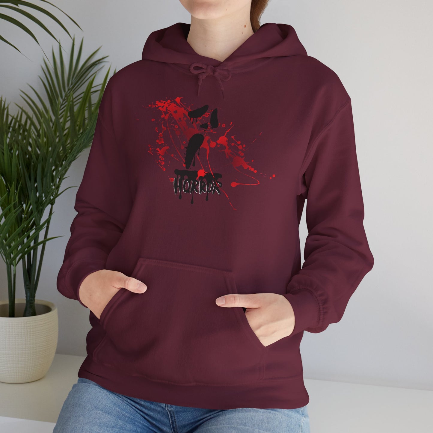 Horror-Themed Unisex Hoodie, Cozy Casual Wear for Fans, Perfect for Halloween, Gift for Horror Lovers, Spooky Party Outfit, Movie [...]