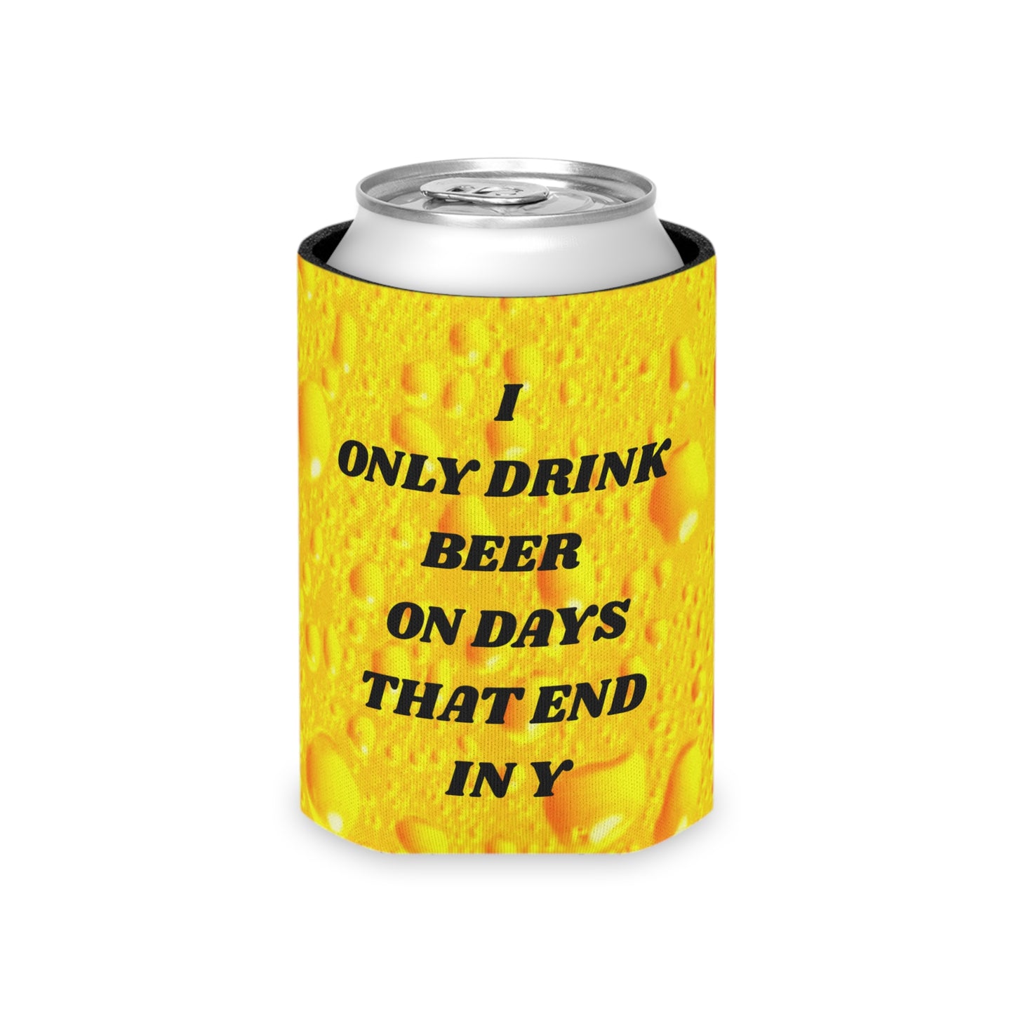 Funny Beer Can Cooler, Party Favor, Gift for Beer Lovers, Summer BBQ, Beach Day Accessory, Unique Drink Holder
