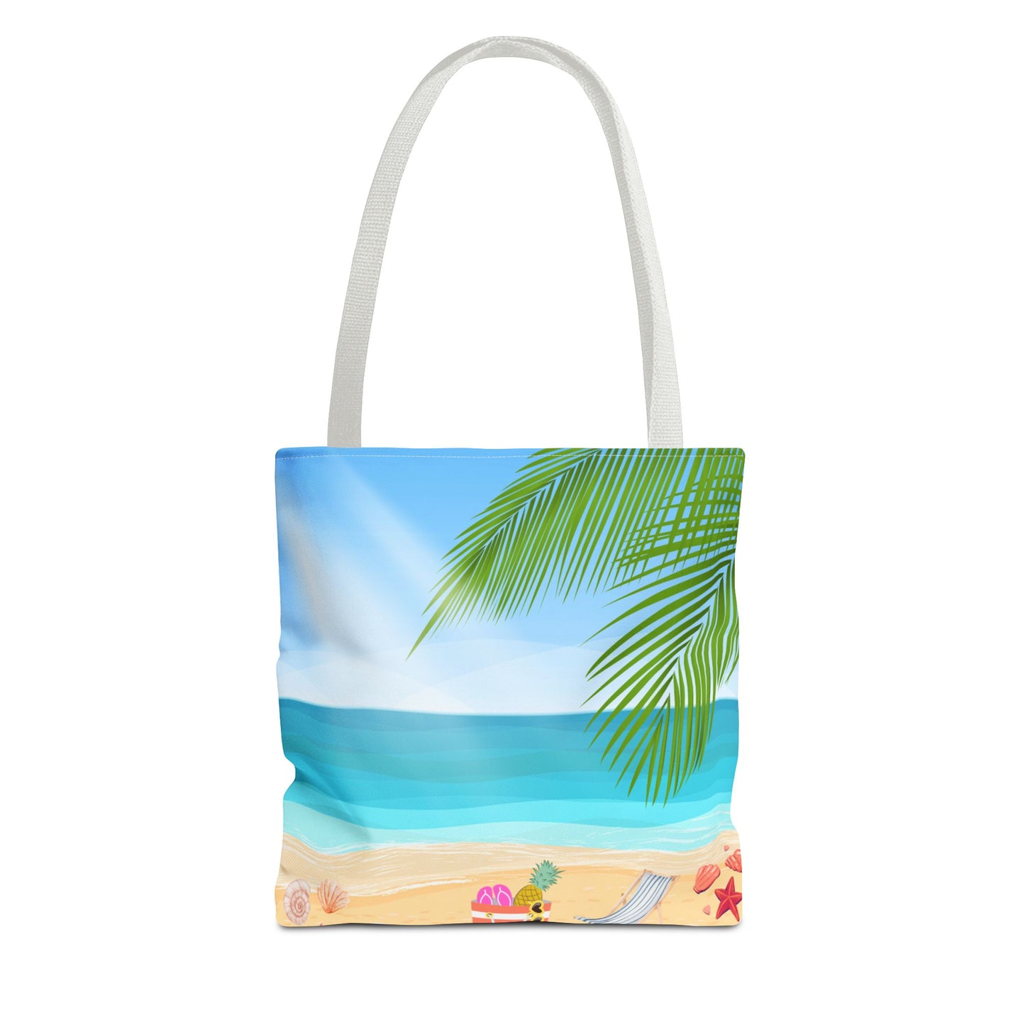 Beach Vibe Tote Bag, Summer Shopping Bag, Travel Tote, Vacation Essentials, Ocean Scene Bag