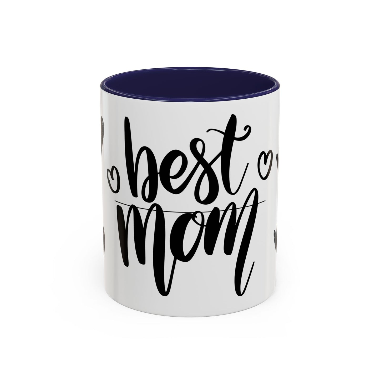 Best Mom Accent Coffee Mug - Perfect Gift for Mother's Day, Special Occasions, Birthday, Home Decor, Heartwarming