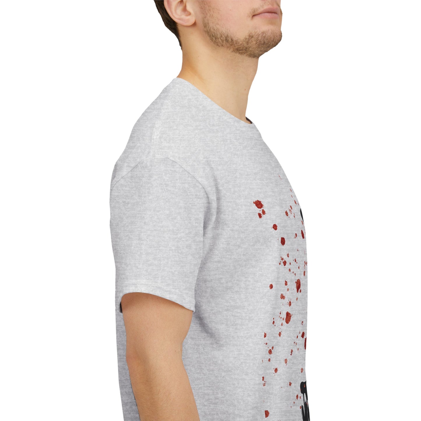 Horror Themed T-Shirt - Unisex Heavy Cotton Tee for Halloween, Horror Fans, Scary Movies, Unique Gift, Casual Wear