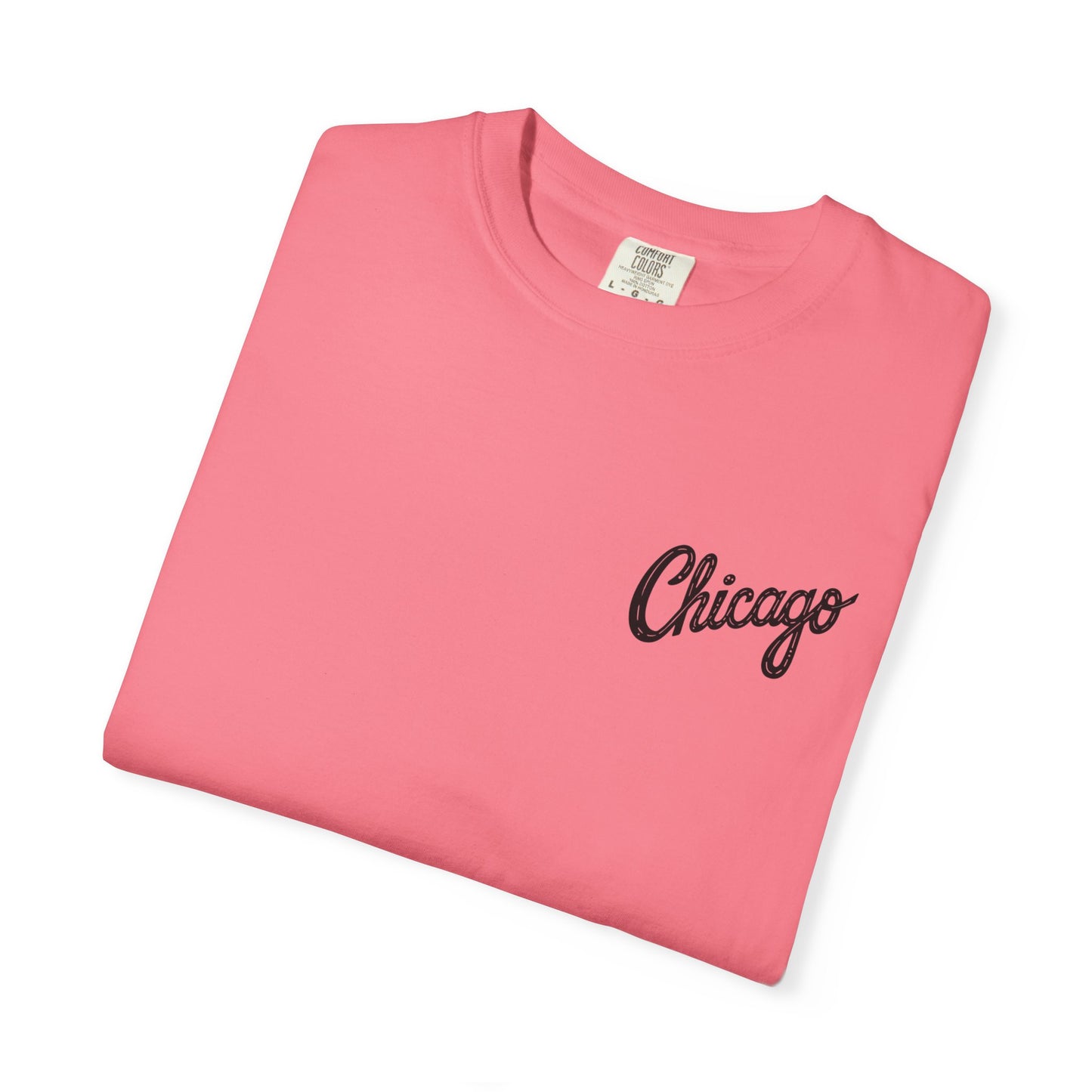 Chicago Skyline Unisex T-Shirt, Chicago City Tee, Urban Fashion, Perfect for Tourists, Casual Wear, Gift for Chicago Lovers