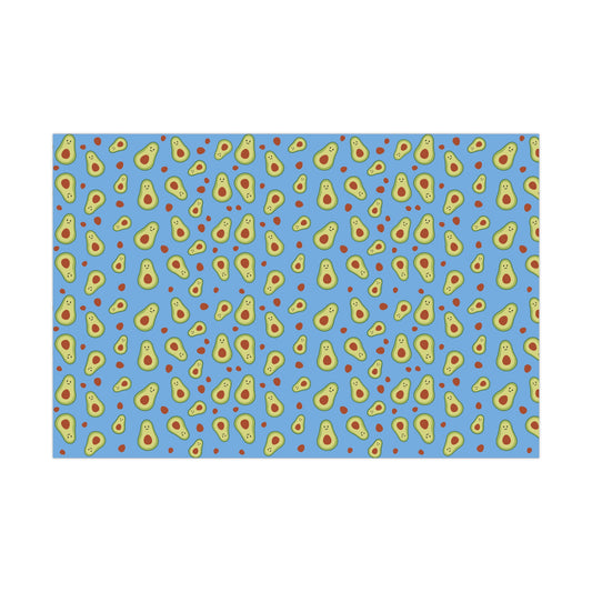 Avocado Gift Wrap Papers - Fun Gift Wrap for Birthdays, Holidays, Eco-Friendly Packaging, Cute Avocado Design, Unique Gift Presentation