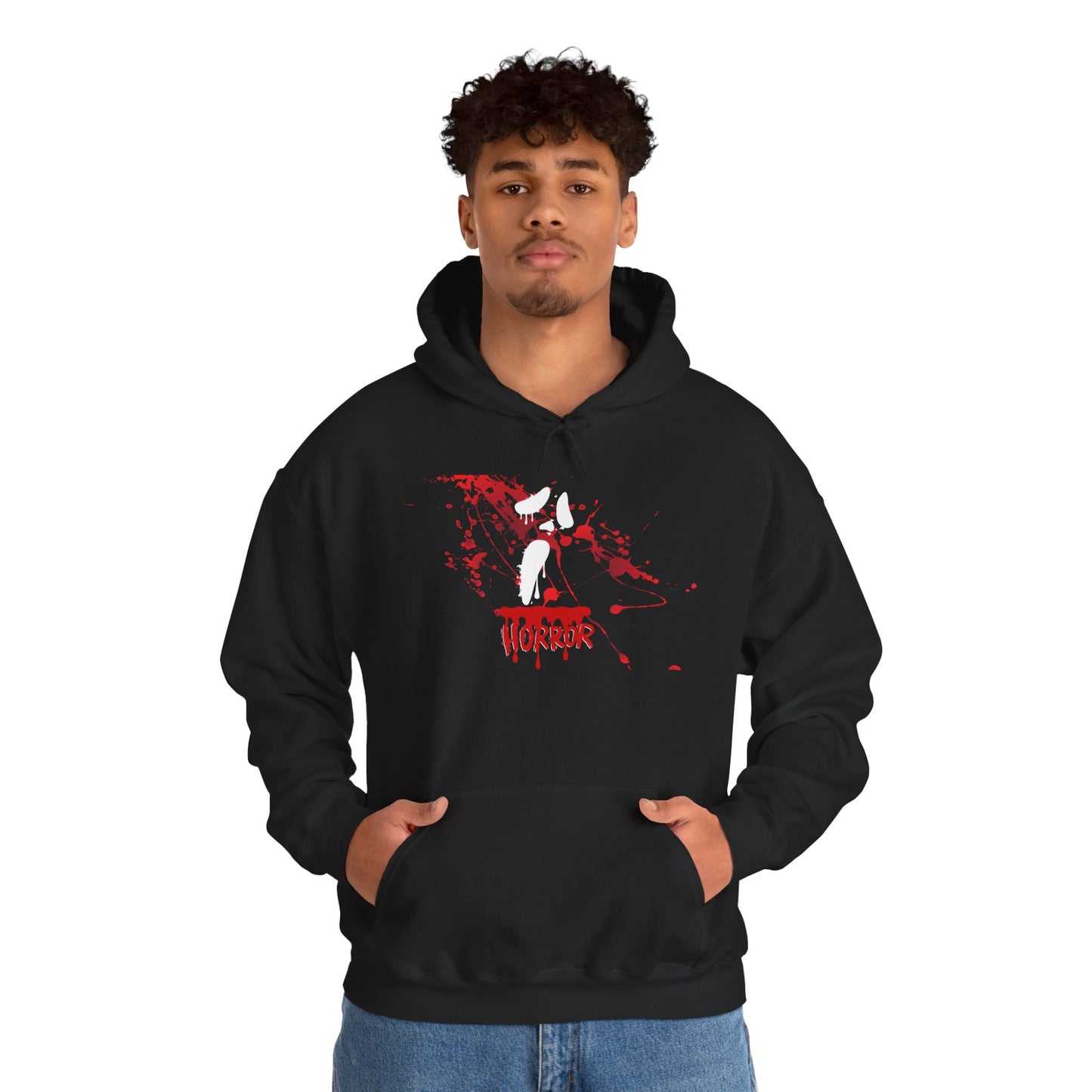 Horror-Themed Unisex Hoodie, Cozy Casual Wear for Fans, Perfect for Halloween, Gift for Horror Lovers, Spooky Party Outfit, Movie [...]