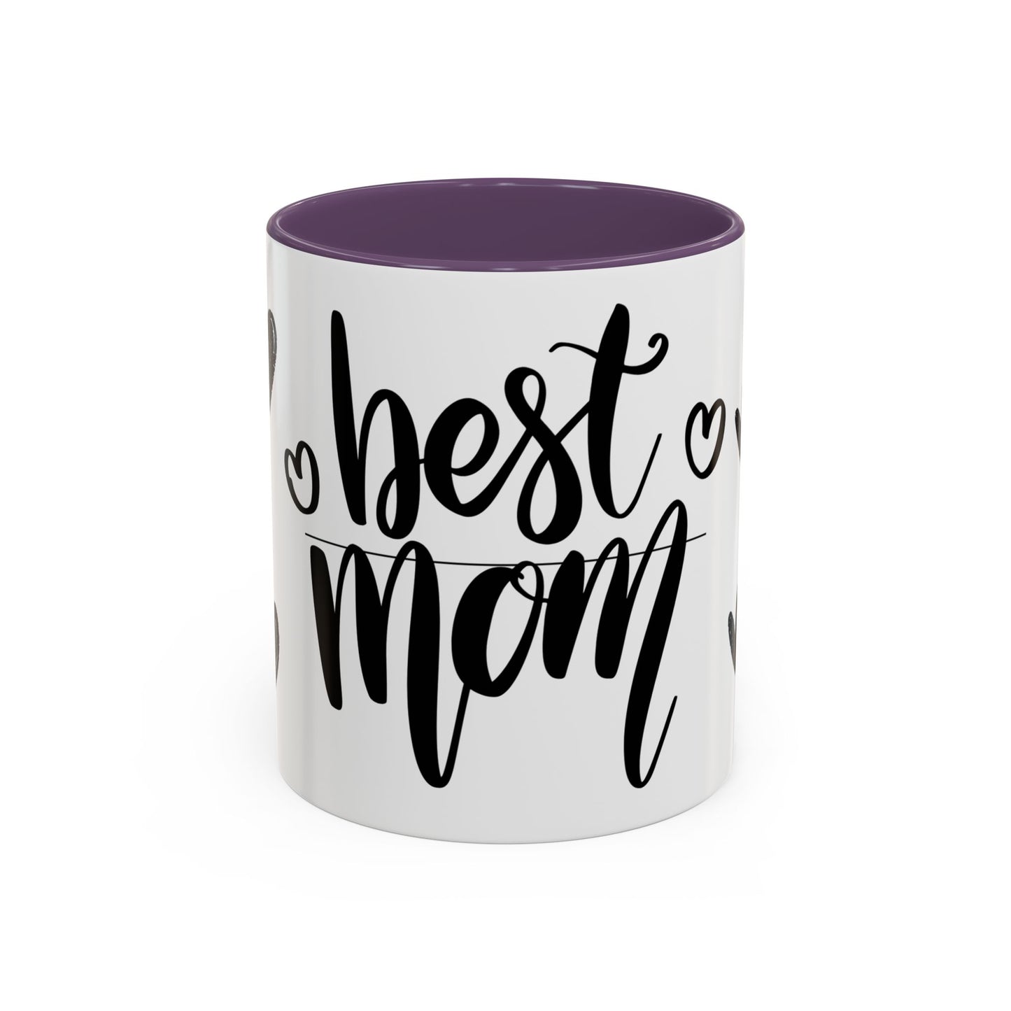 Best Mom Accent Coffee Mug - Perfect Gift for Mother's Day, Special Occasions, Birthday, Home Decor, Heartwarming