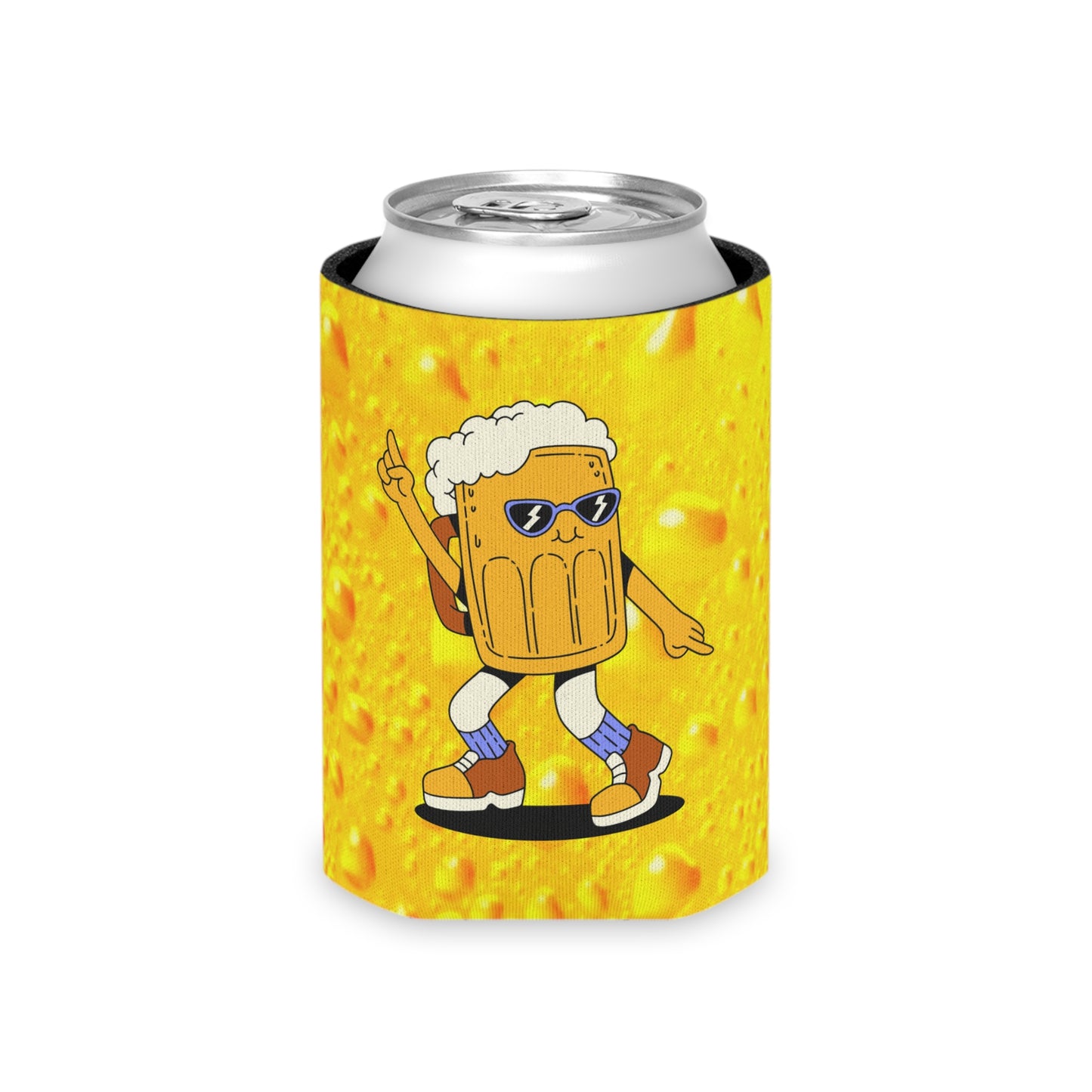 Funny Beer Can Cooler, Party Favor, Gift for Beer Lovers, Summer BBQ, Beach Day Accessory, Unique Drink Holder