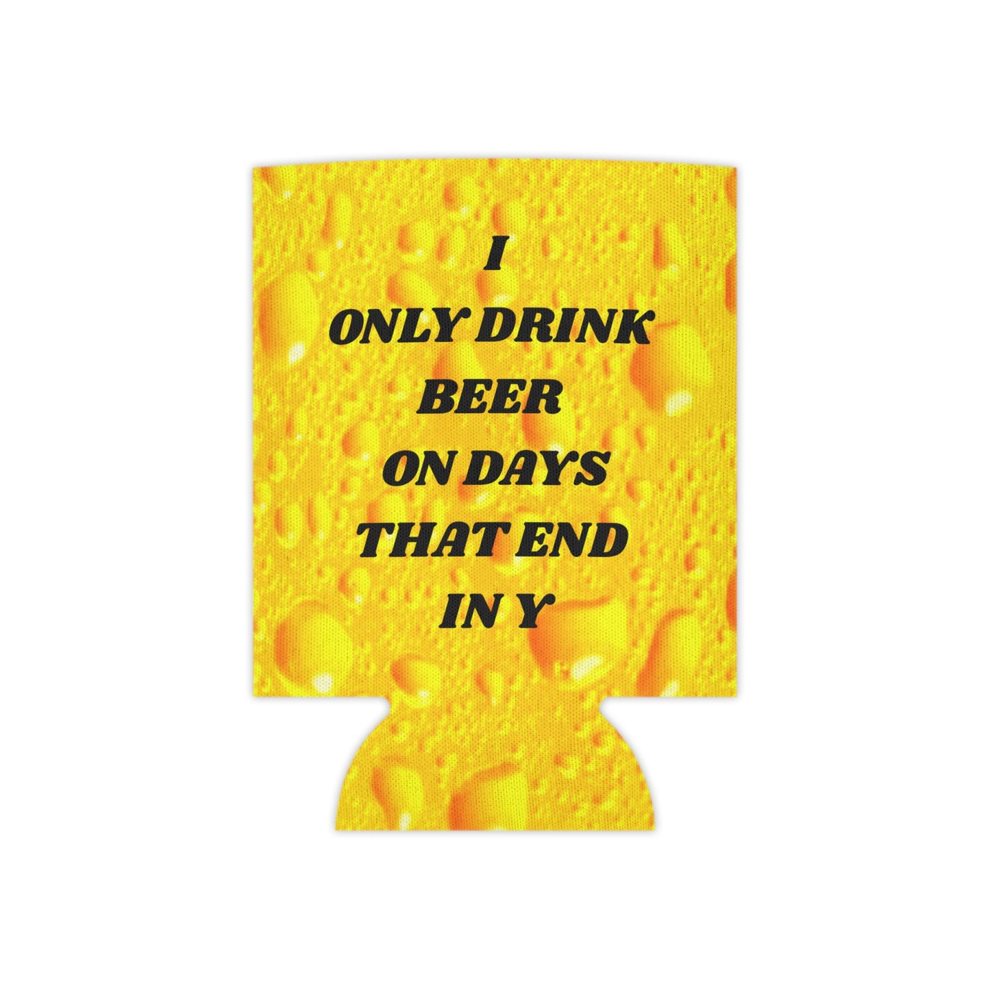 Funny Beer Can Cooler, Party Favor, Gift for Beer Lovers, Summer BBQ, Beach Day Accessory, Unique Drink Holder