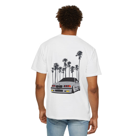 Retro Car Tee, Unisex T-shirt, Vintage Style Apparel, Summer Vibes Shirt, Perfect Gift for Car Lovers, Casual Streetwear