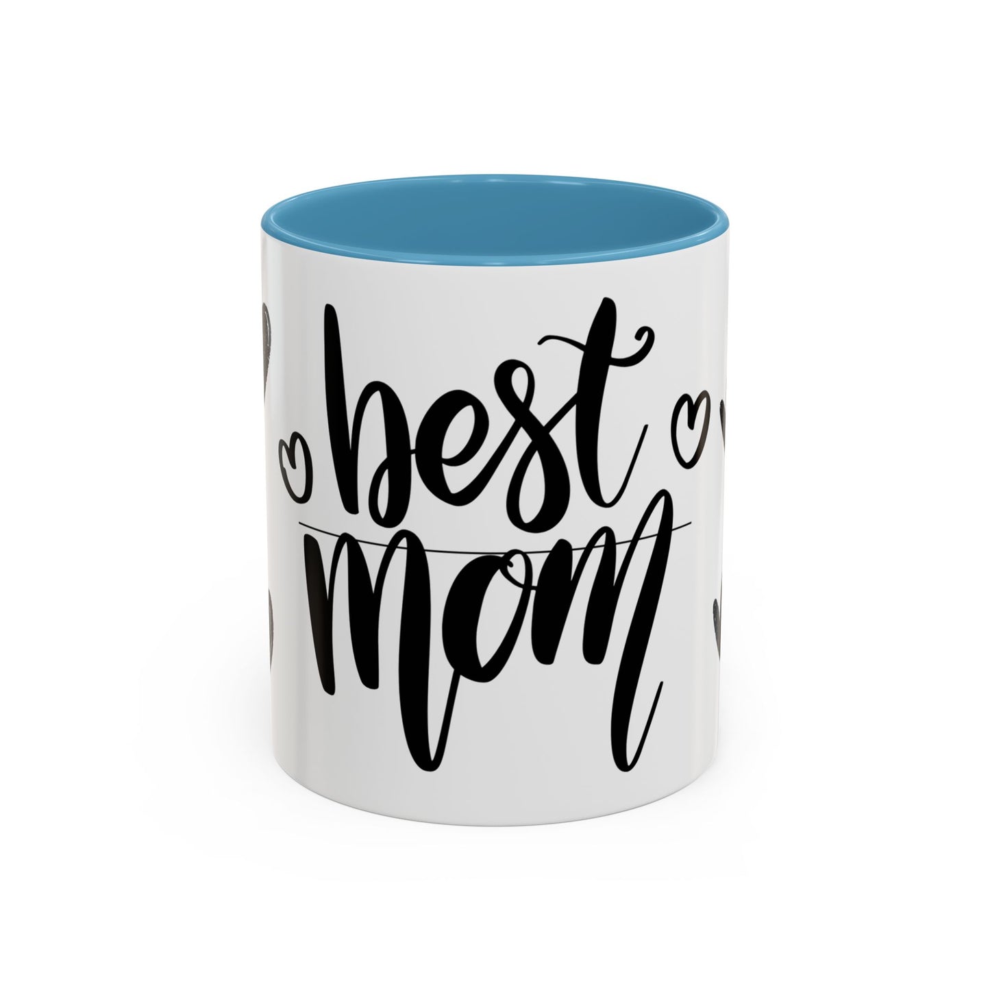 Best Mom Accent Coffee Mug - Perfect Gift for Mother's Day, Special Occasions, Birthday, Home Decor, Heartwarming