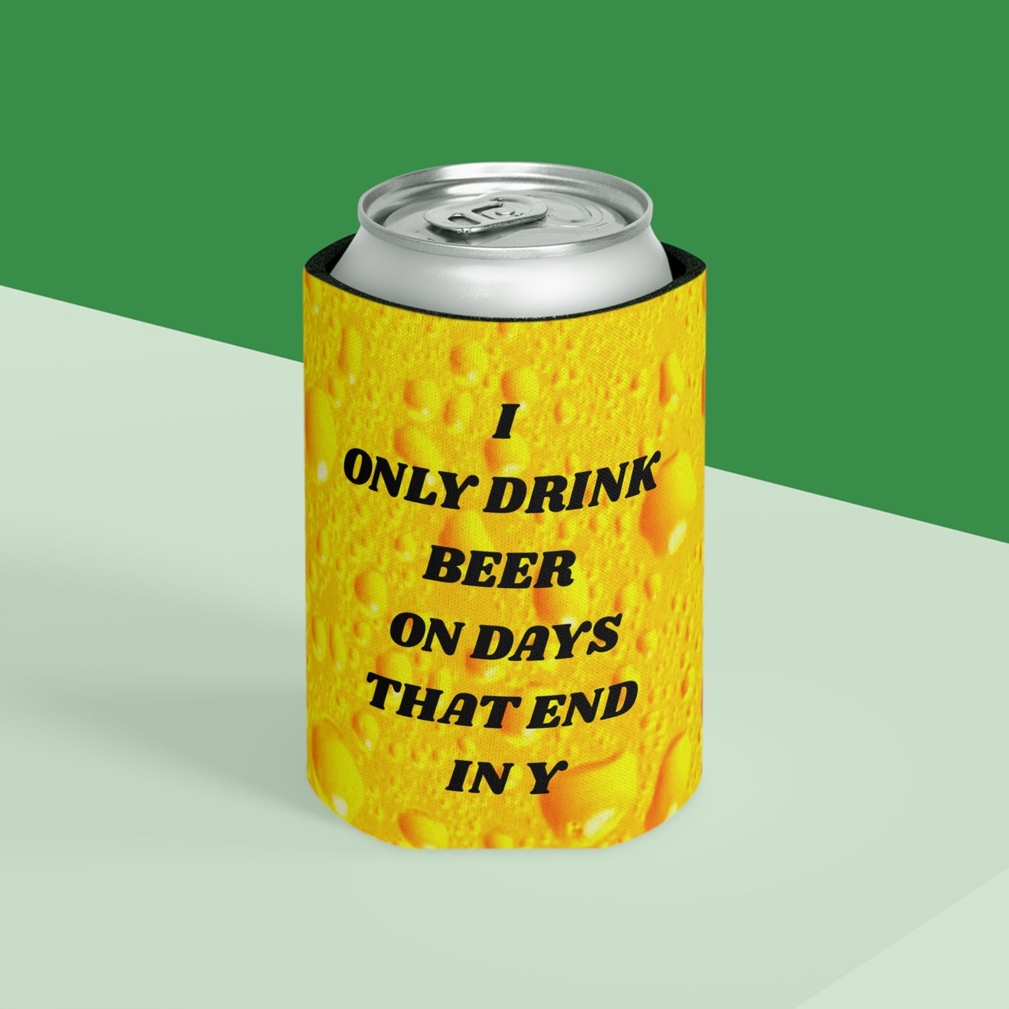Funny Beer Can Cooler, Party Favor, Gift for Beer Lovers, Summer BBQ, Beach Day Accessory, Unique Drink Holder