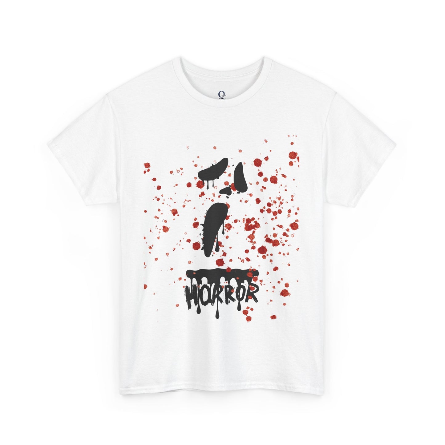 Horror Themed T-Shirt - Unisex Heavy Cotton Tee for Halloween, Horror Fans, Scary Movies, Unique Gift, Casual Wear