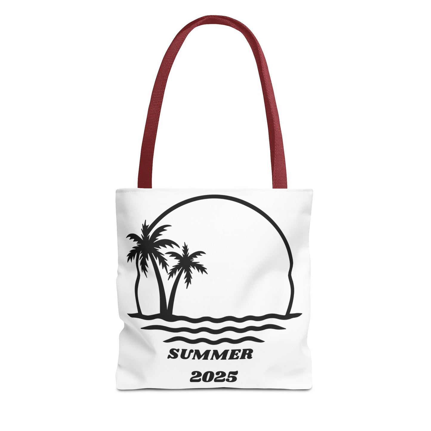 Tote Bag with Summer 2025 Design - Stylish Beach Accessory, Reusable Shopping Bag, Ideal for Vacations, Coastal Vibes, Gift for Travelers