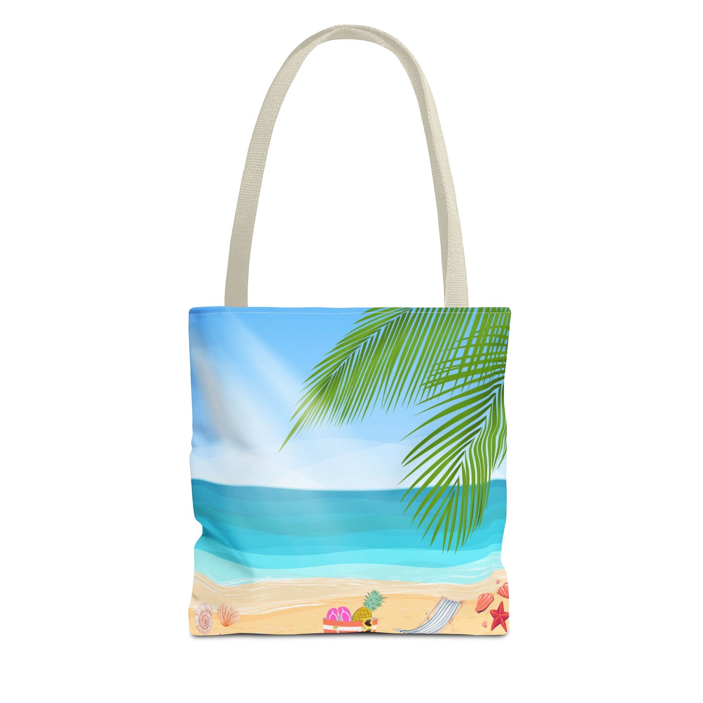 Beach Vibe Tote Bag, Summer Shopping Bag, Travel Tote, Vacation Essentials, Ocean Scene Bag