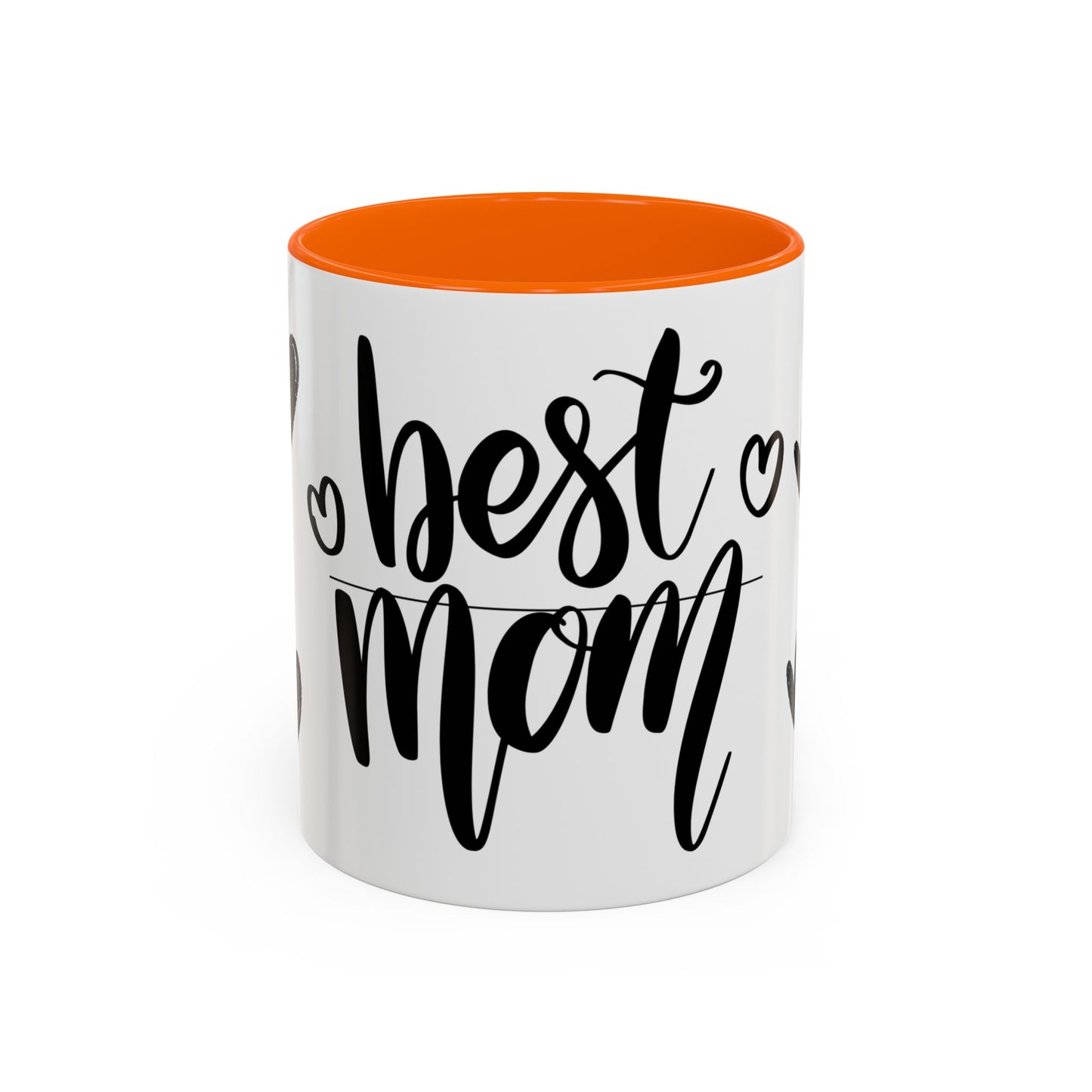 Best Mom Accent Coffee Mug - Perfect Gift for Mother's Day, Special Occasions, Birthday, Home Decor, Heartwarming