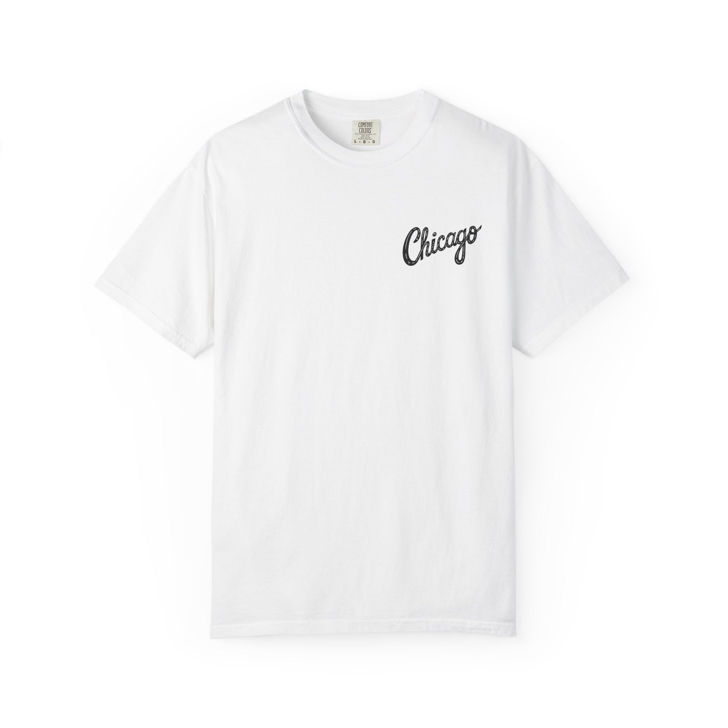 Chicago Skyline Unisex T-Shirt, Chicago City Tee, Urban Fashion, Perfect for Tourists, Casual Wear, Gift for Chicago Lovers
