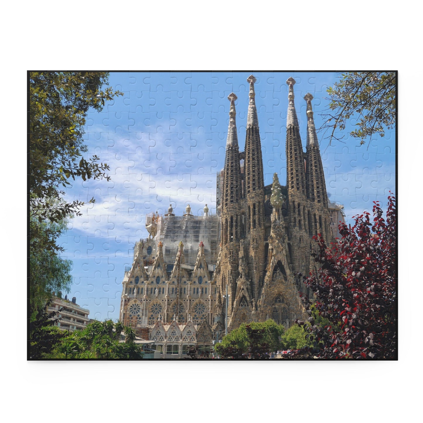 Sagrada Familia Puzzle - Scenic 120/252/500-Piece Jigsaw, Perfect Gift for Puzzle Lovers, Home Decor, Family Fun, Relaxation Activity
