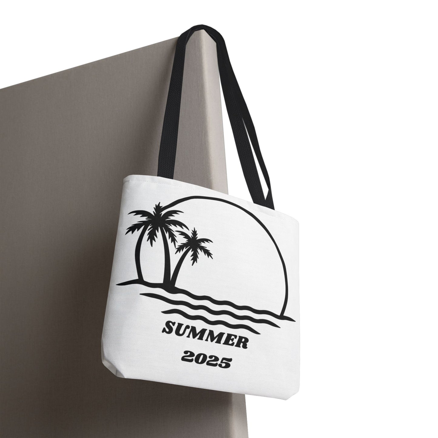 Tote Bag with Summer 2025 Design - Stylish Beach Accessory, Reusable Shopping Bag, Ideal for Vacations, Coastal Vibes, Gift for Travelers
