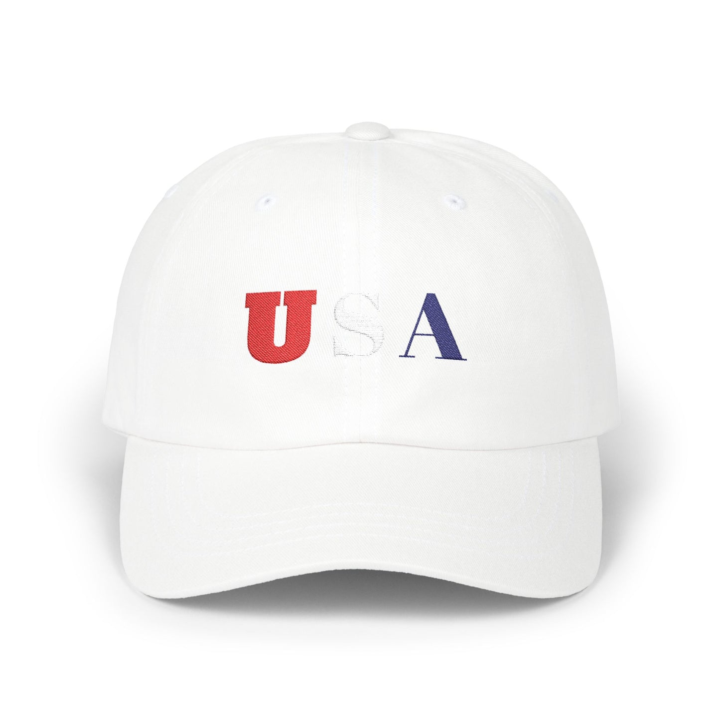 USA Classic Dad Cap, Casual Hat, Patriotic Baseball Cap, Gift for Dad, July 4th Accessories, Everyday Wear