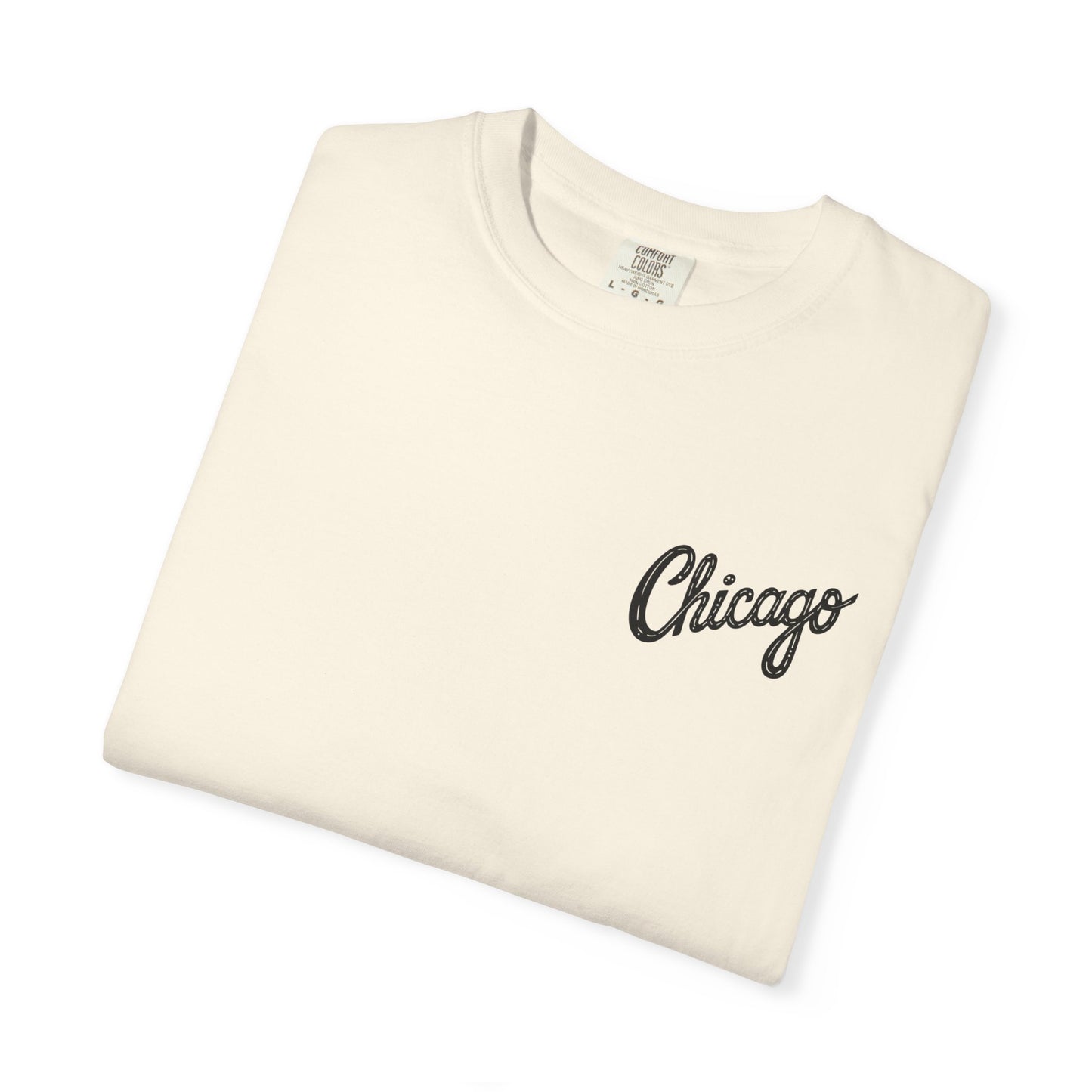 Chicago Skyline Unisex T-Shirt, Chicago City Tee, Urban Fashion, Perfect for Tourists, Casual Wear, Gift for Chicago Lovers