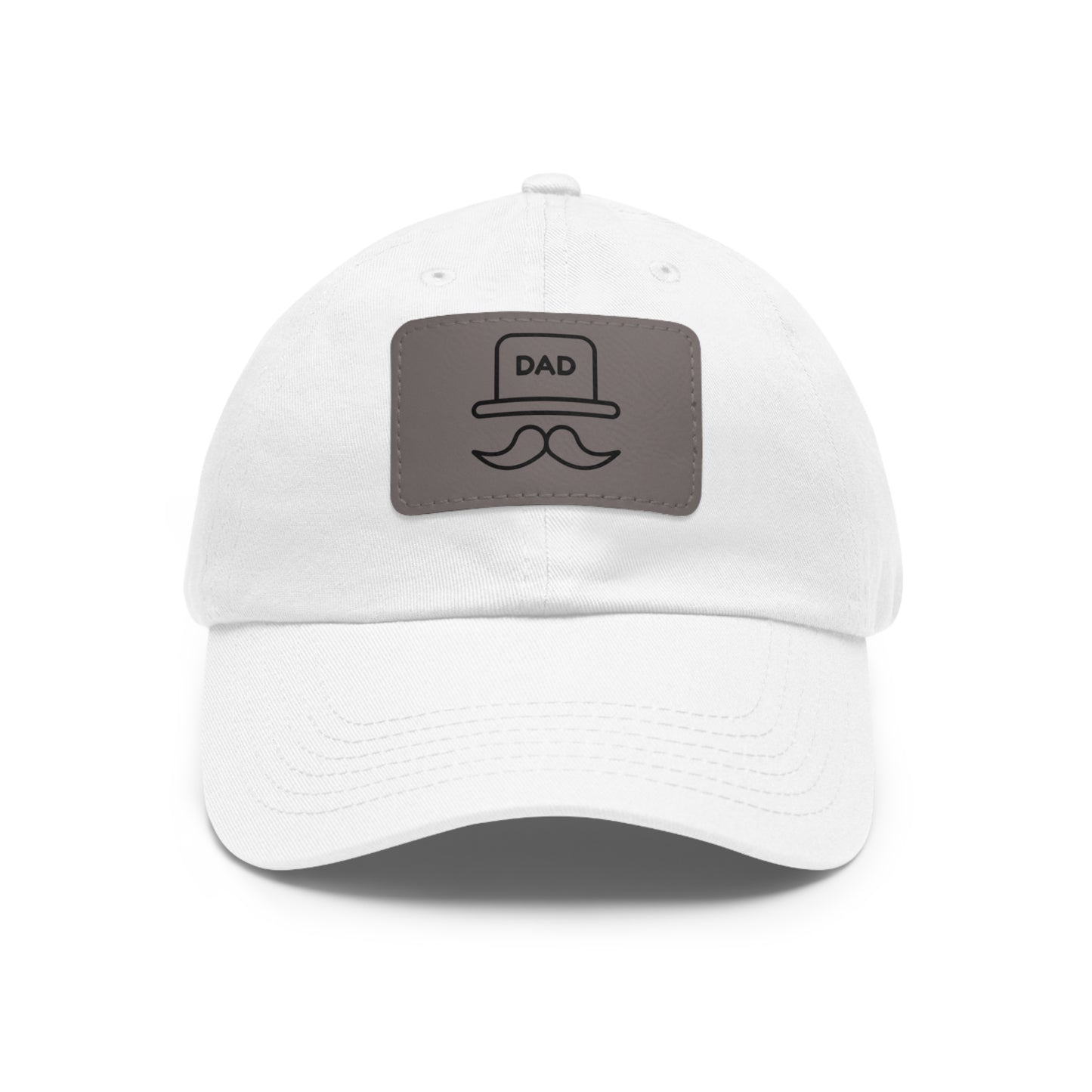 Stylish Dad Hat with Leather Patch, Perfect Gift for Fathers Day, Casual Wear, Outdoor Adventures, Family Gatherings, Trendy Fashion