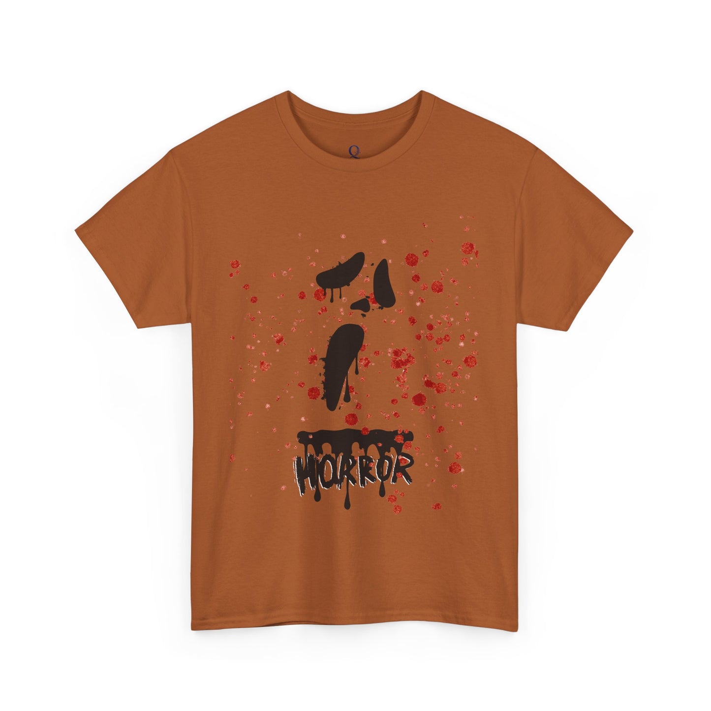 Horror Themed T-Shirt - Unisex Heavy Cotton Tee for Halloween, Horror Fans, Scary Movies, Unique Gift, Casual Wear